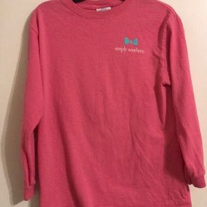 Girls Simply Southern Long Sleeve Tee